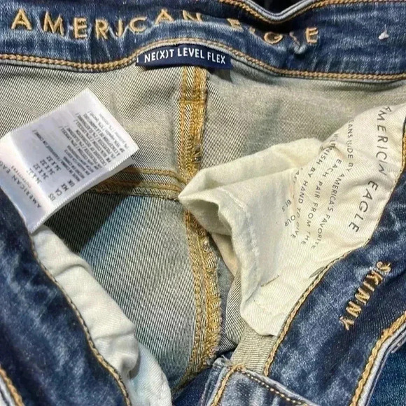 AMERICAN EAGLE MENS JEANS 34x32 next level stretch - Picture 4 of 4